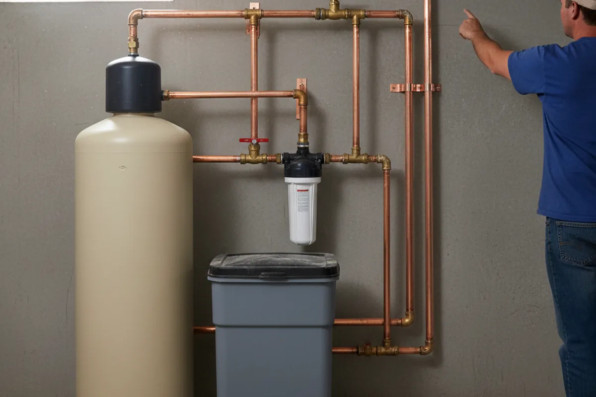 Whole-house water treatment system installed in Bellerose